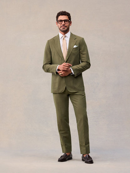 Larchmont Suit in Vintage Olive