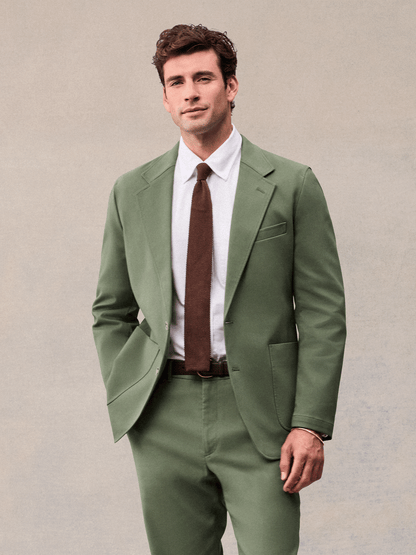 Horizon Suit in Dusty Sage