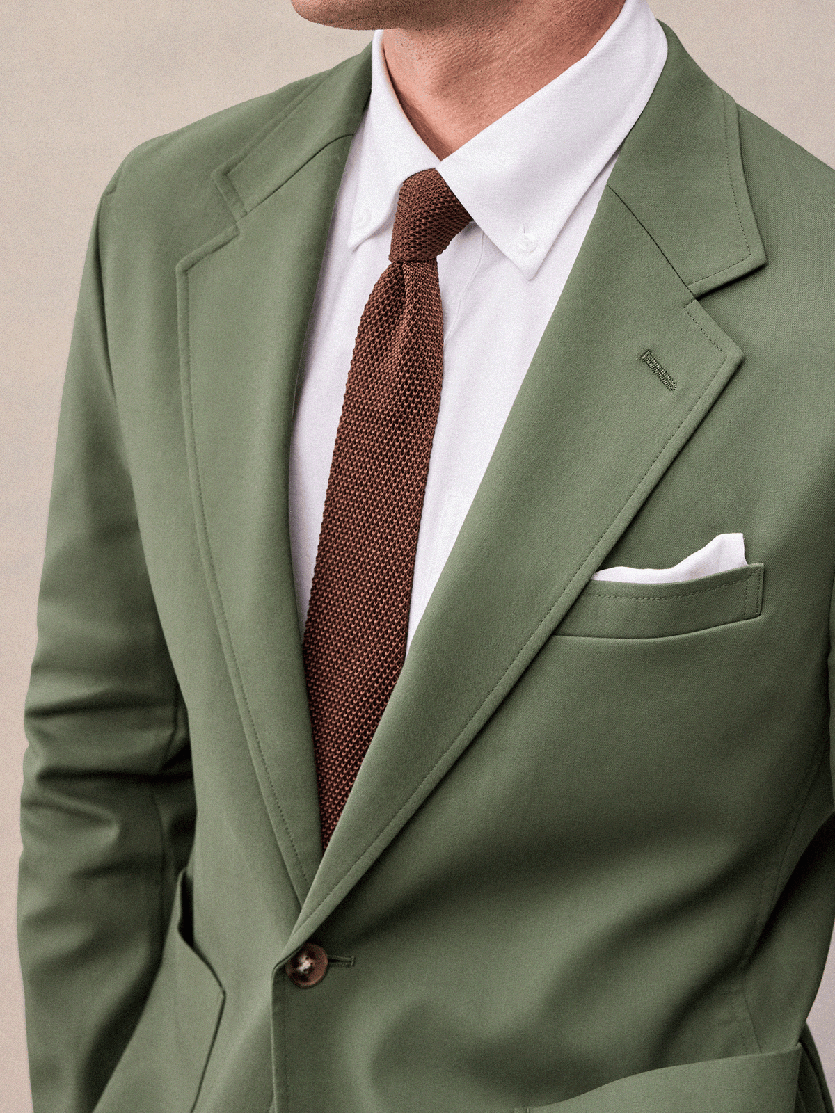 Horizon Suit in Dusty Sage