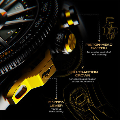 Mustang® Official Collab - Stallion Nitro Black