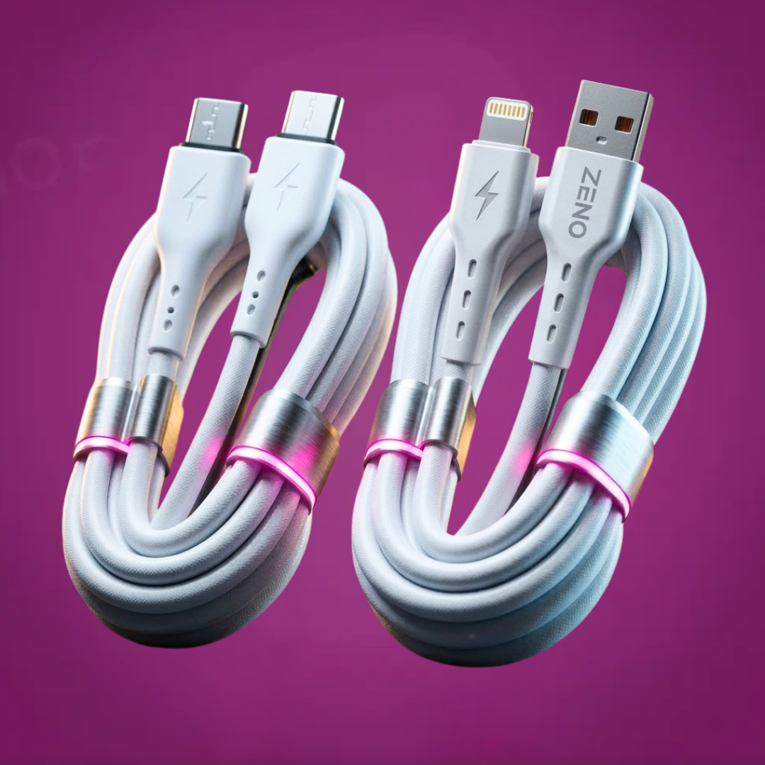 Cable Duo Type-C to C + USB-C  to Lightning | PD Fast Charging