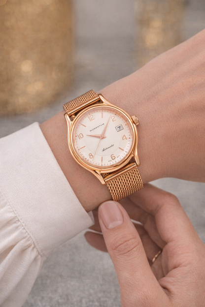 Lugano Automatic Rose Gold [40mm]