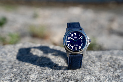 Atlas Eclipse Solar Blue Dial [38mm]