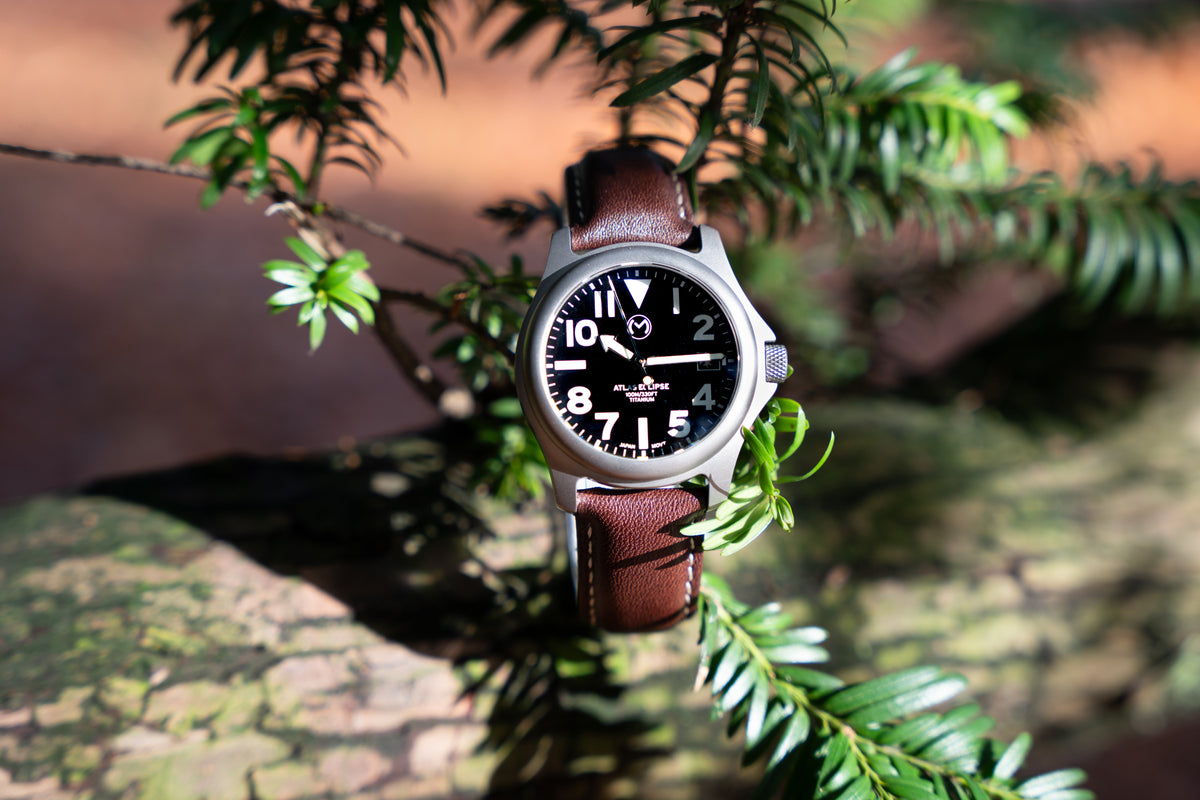Atlas Eclipse Solar Black Dial [38mm]