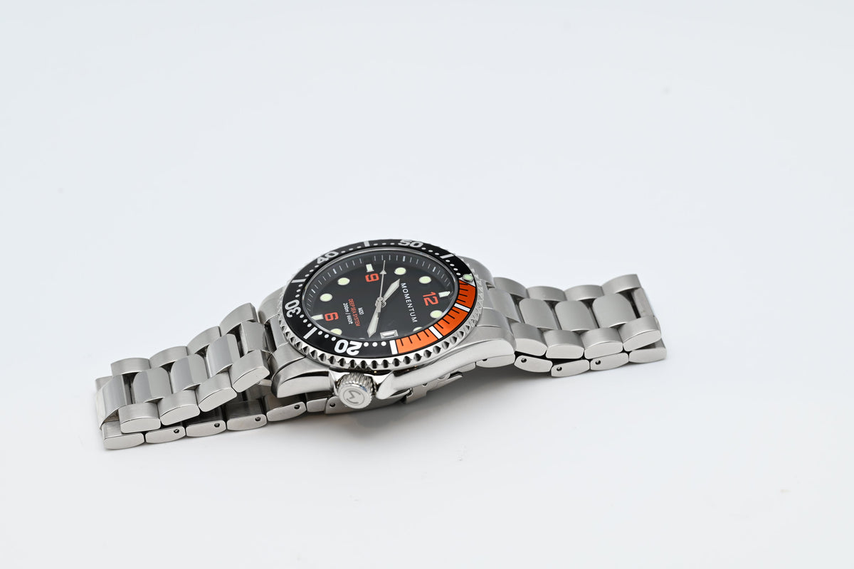 M20 DSS Diver [42MM] - Black & Orange Bundle
