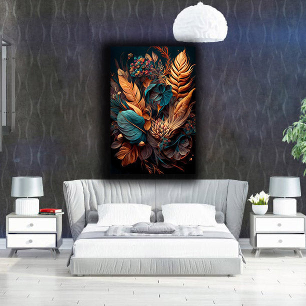 Dream Flowers | Premium Canvas | Wall Art