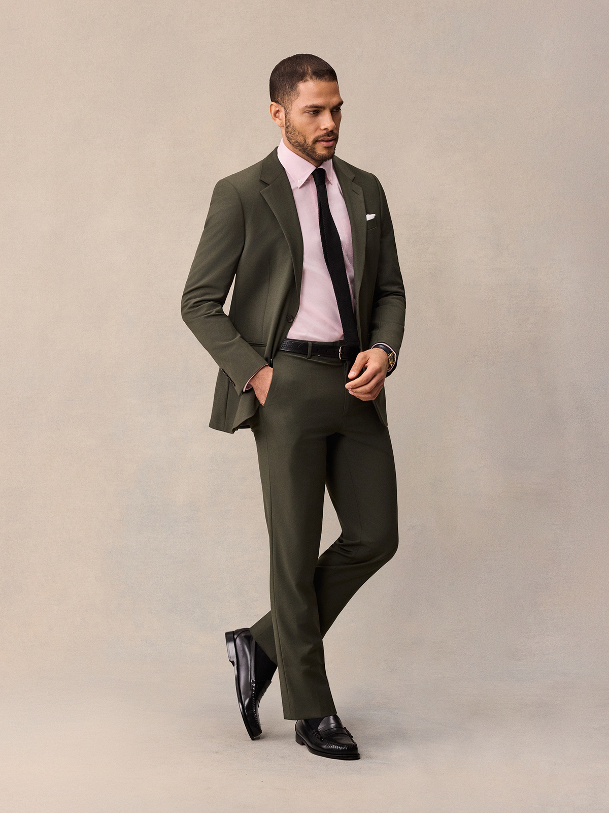 Essential Olive Suit