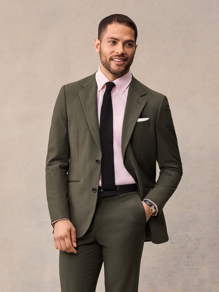 Essential Olive Suit