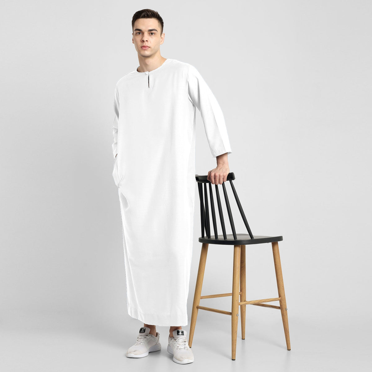 Ethnic Spectrum White Thobe