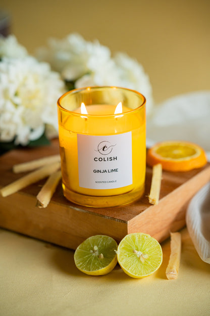 GINJA LIME SCENTED CANDLE