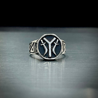 Ertugrul Ghazi Kayi Tribe Ring (Black)