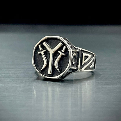 Ertugrul Ghazi Kayi Tribe Ring (Black)