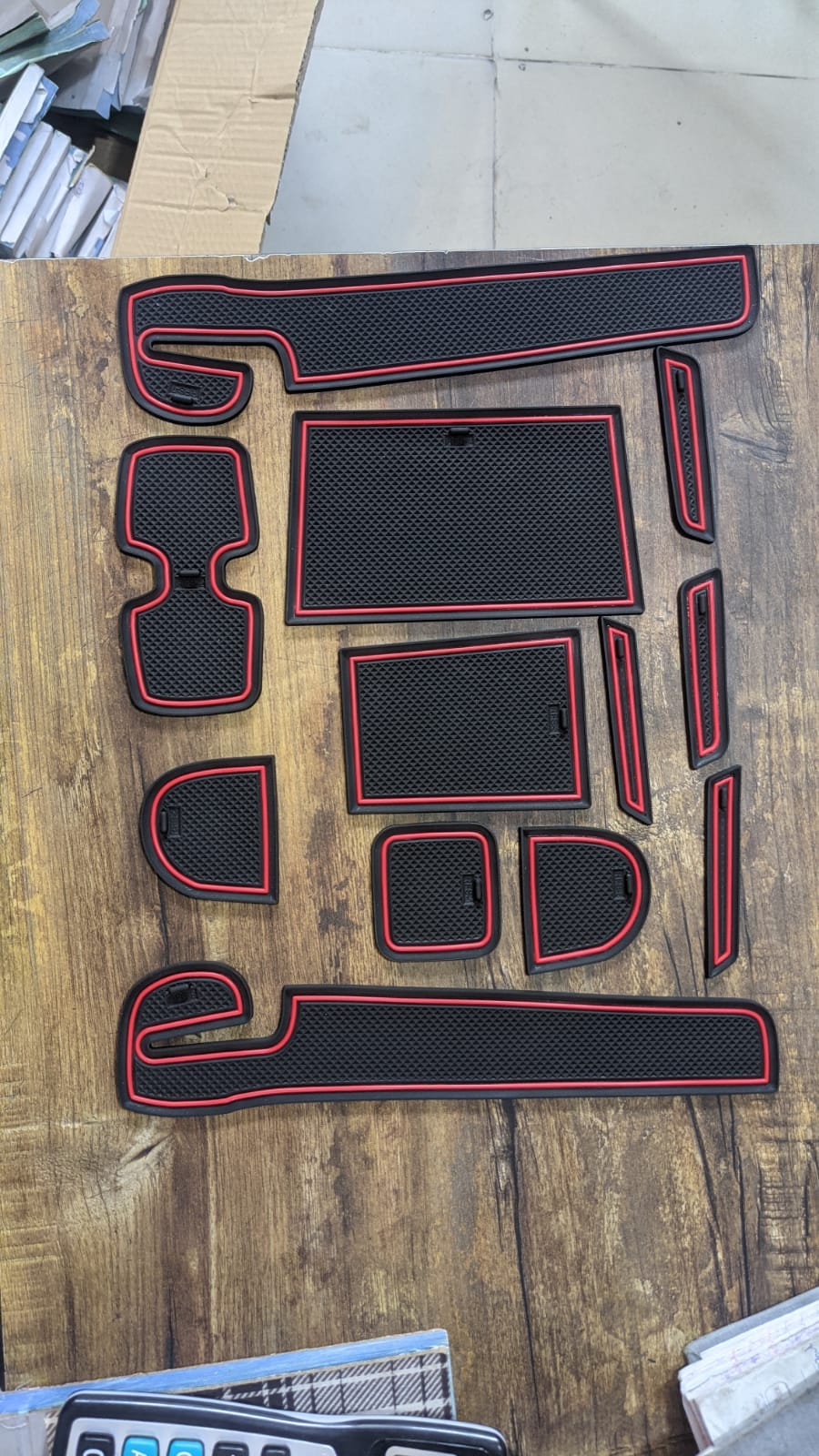 Suzuki SWIFT Interior Non Slip PVC Mats  Model 2022