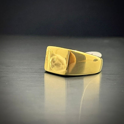 Golden Signet Ring For Men