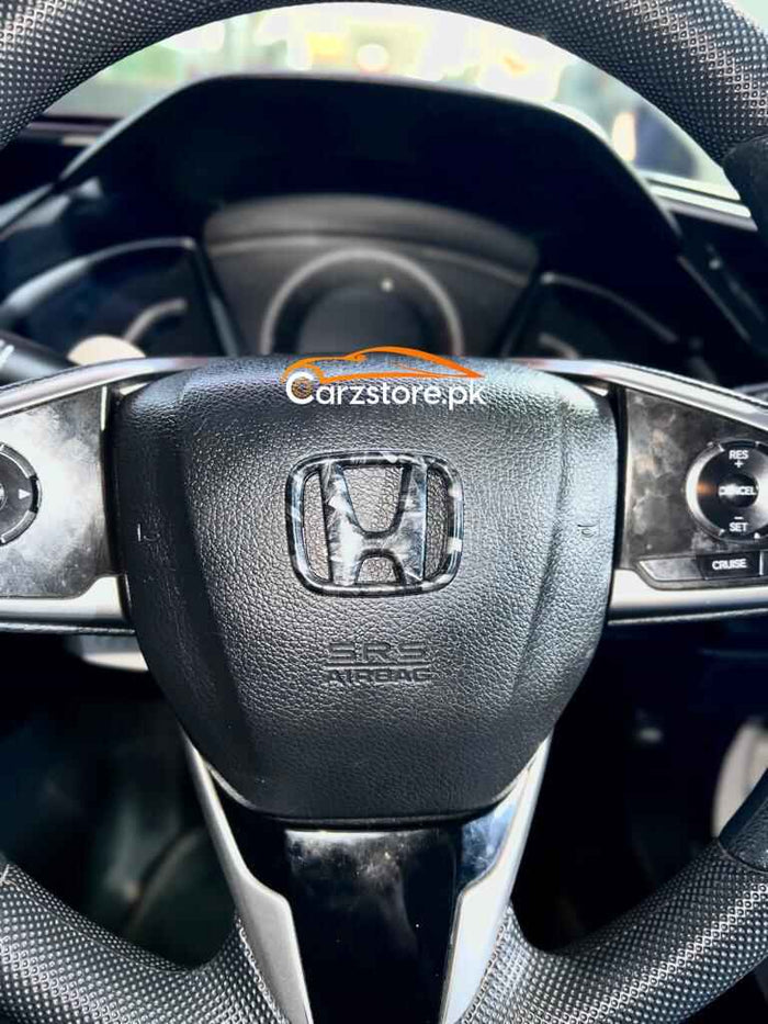 Honda Civic Steering Wheel Monogram Grey Forged  | Carzstore.pk