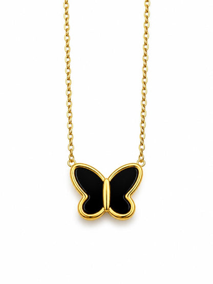 Hanja Butterfly Necklace