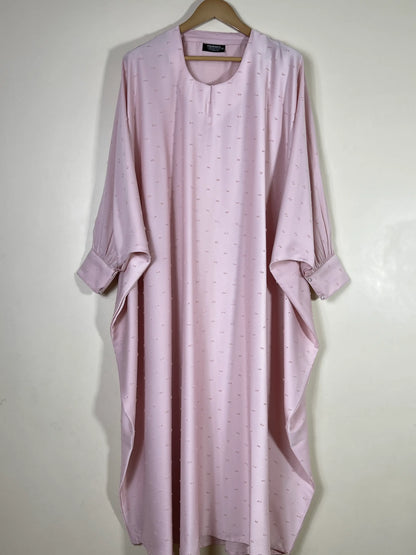 Rosé Ditsy Abaya HJ1704