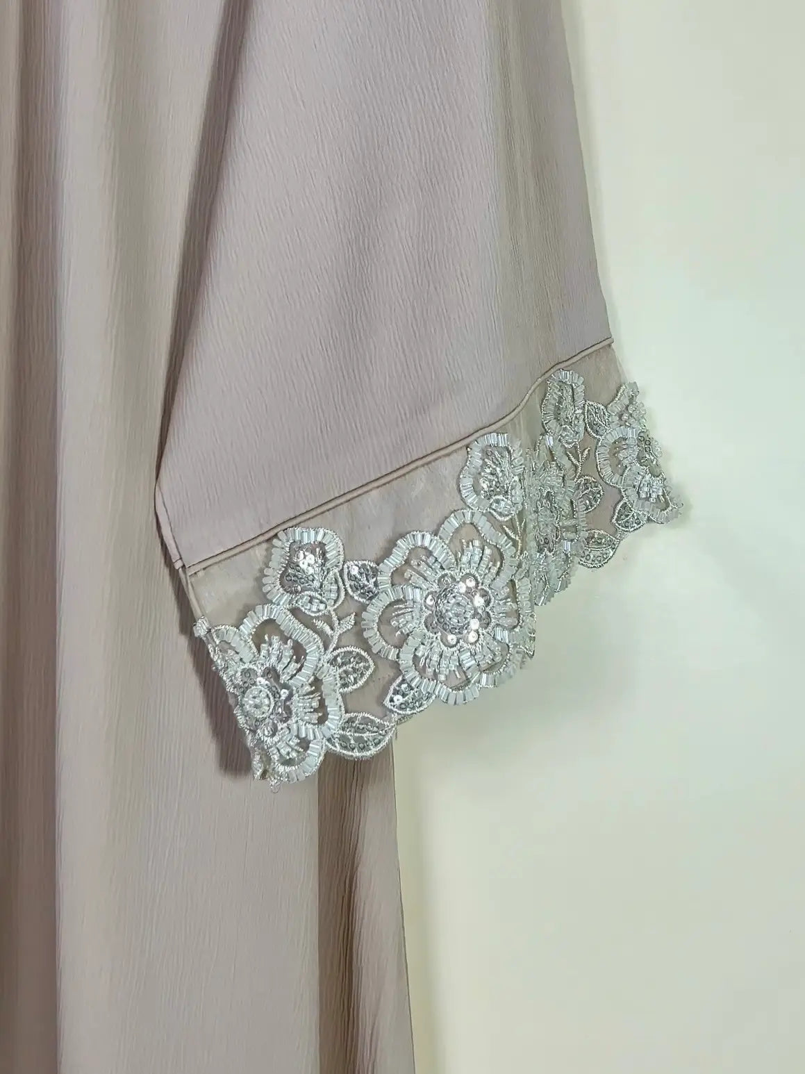 Pearl  Beige - Haneen Abaya HJ1719
