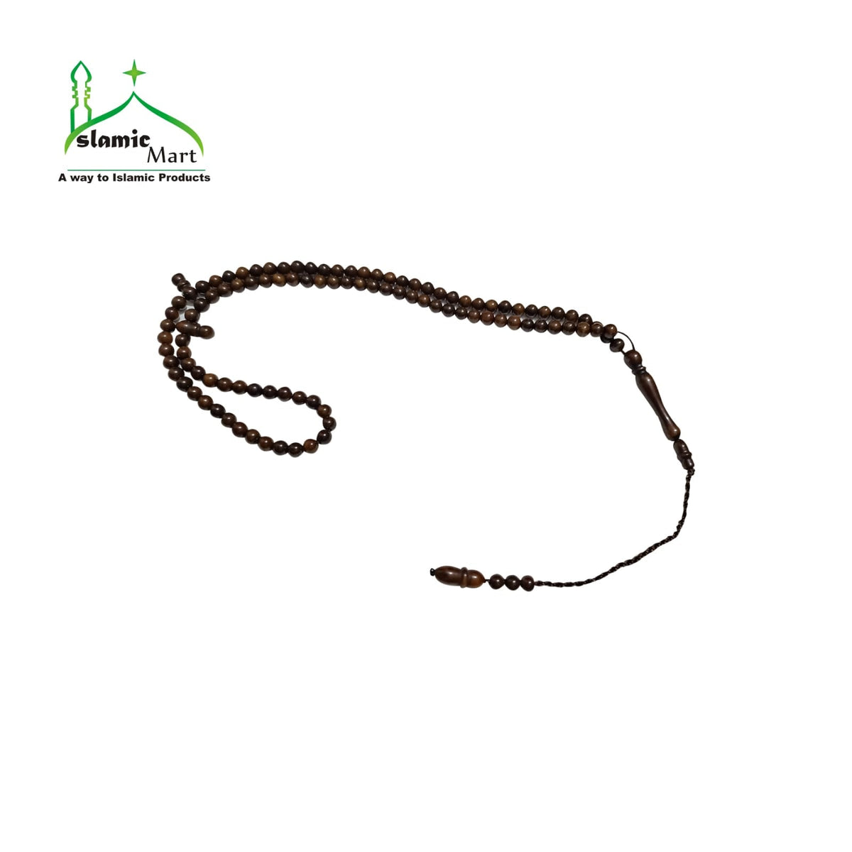 Kukka wooden tasbeeh (wood from Brazil)