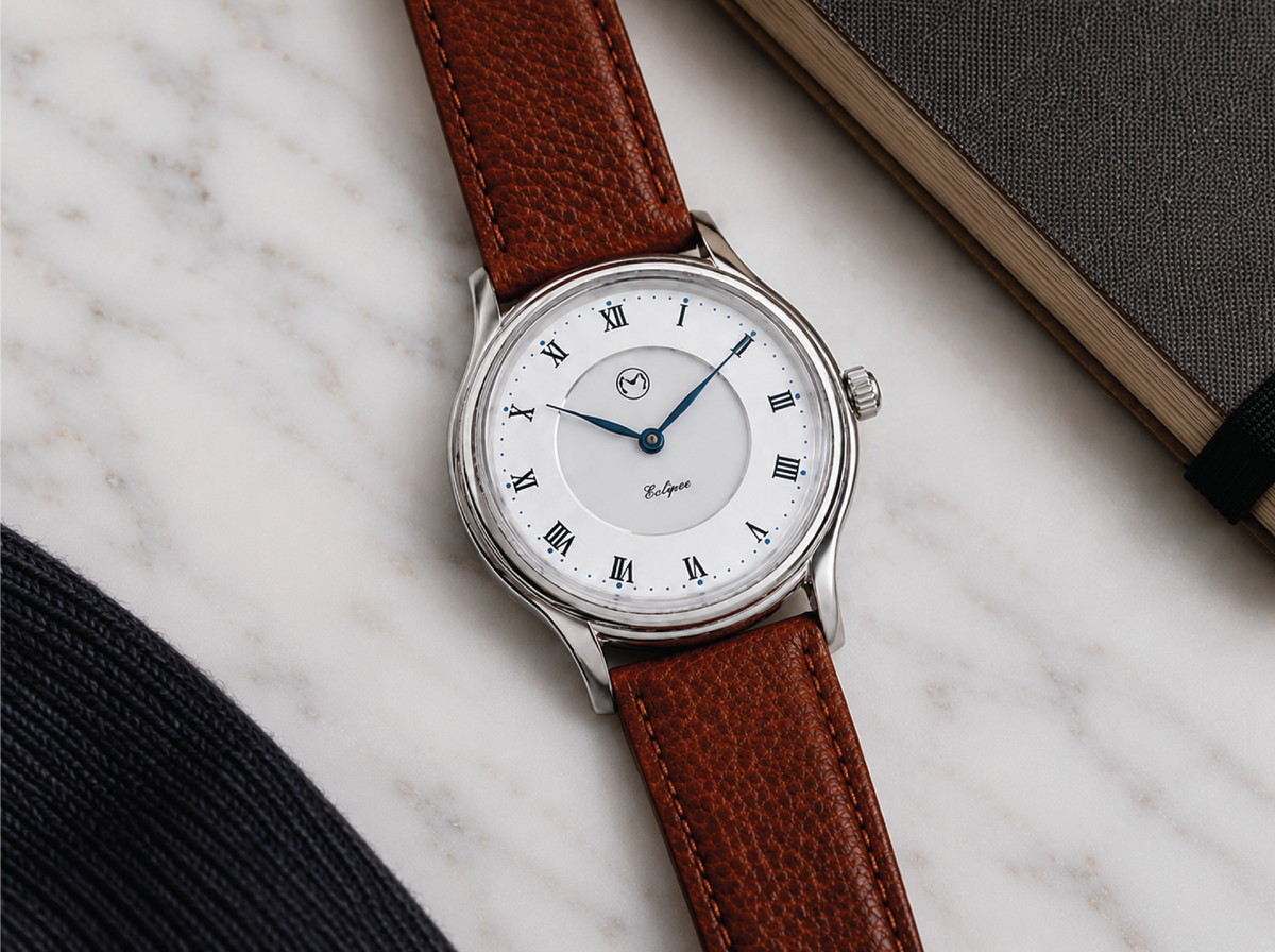 Lugano Eclipse Solar 36 MM Steel
