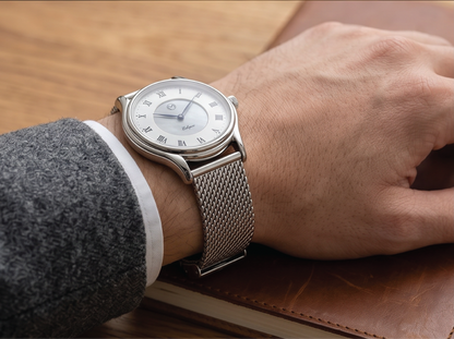 Lugano Eclipse Solar 36 MM Steel