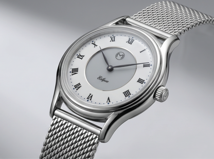 Lugano Eclipse Solar 36 MM Steel