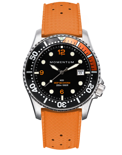 M20 DSS Diver [42MM] - Black & Orange