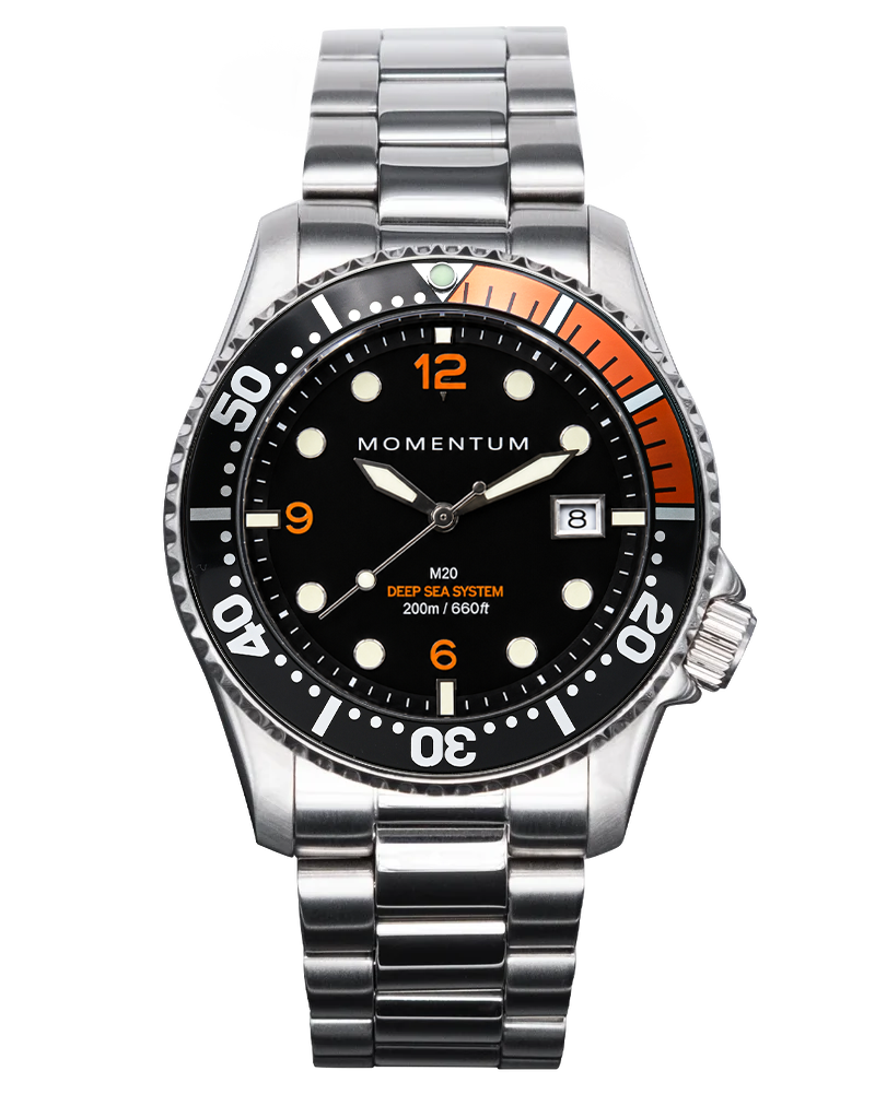 M20 DSS Diver [42MM] - Black & Orange
