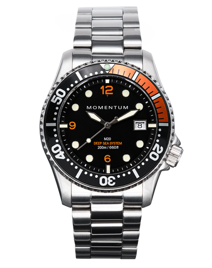M20 DSS Diver [42MM] - Black & Orange