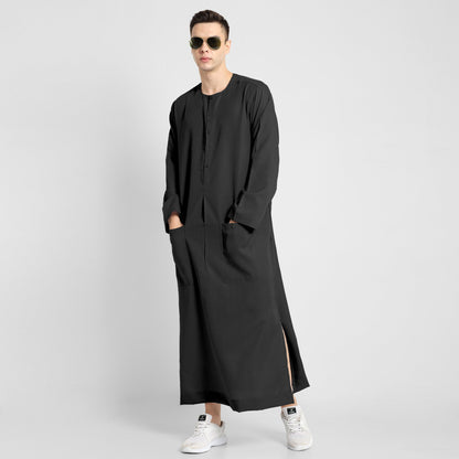 Majestic Dunes Black Thobe