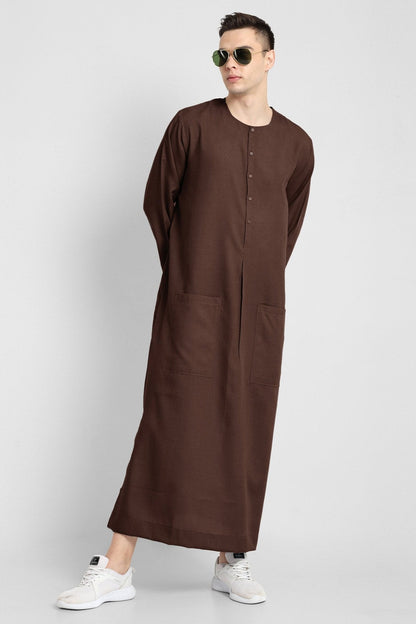 Majestic Dunes Brown Thobe