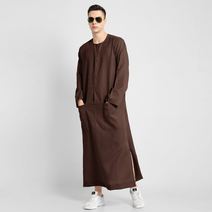 Majestic Dunes Brown Thobe