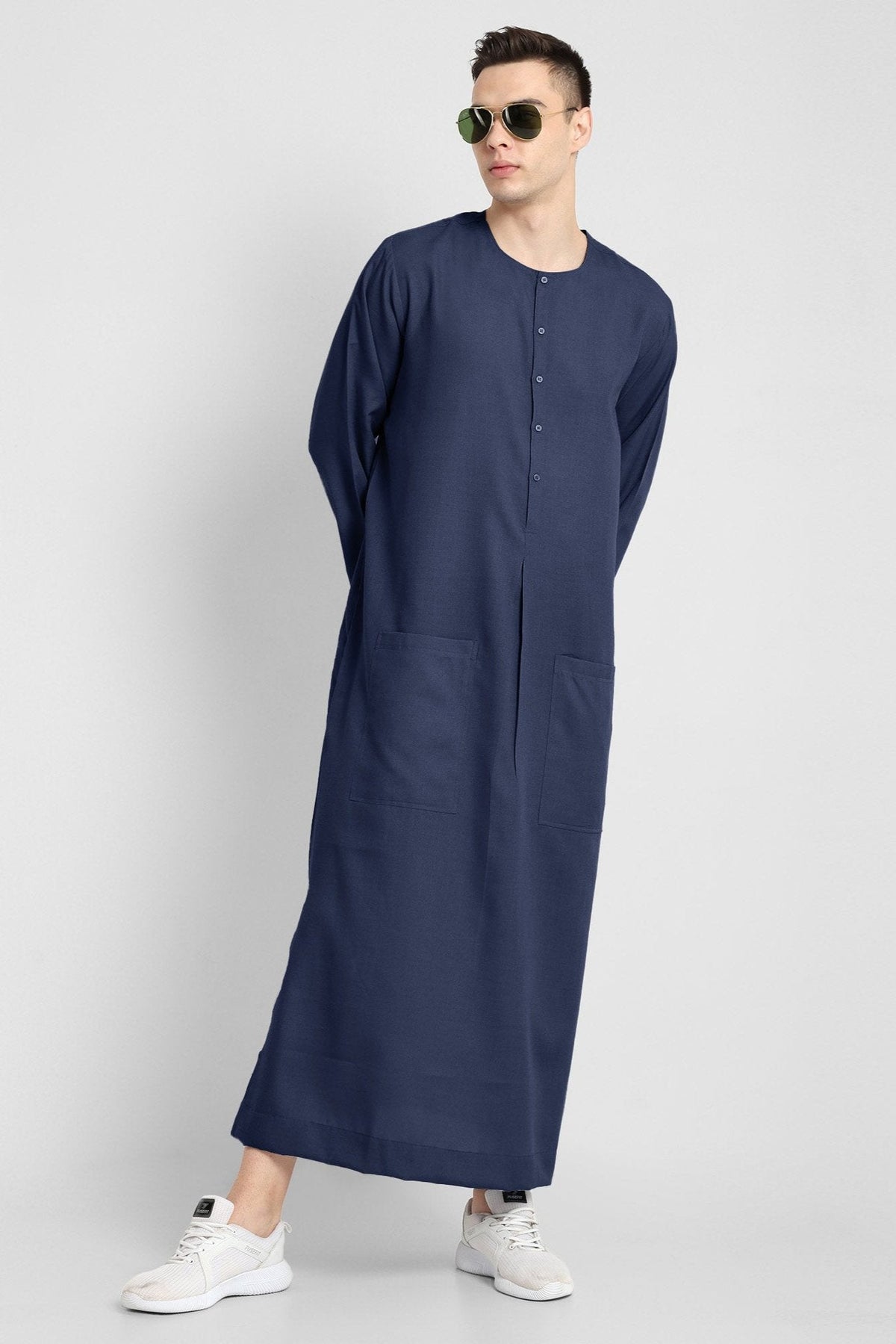 Majestic Dunes NavyBlue Thobe