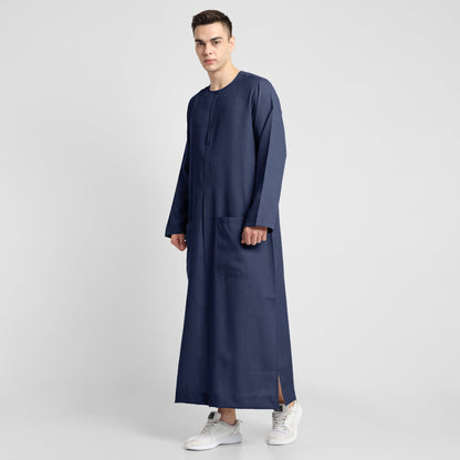 Majestic Dunes NavyBlue Thobe