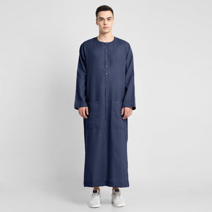 Majestic Dunes NavyBlue Thobe