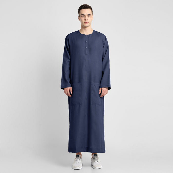 Majestic Dunes NavyBlue Thobe