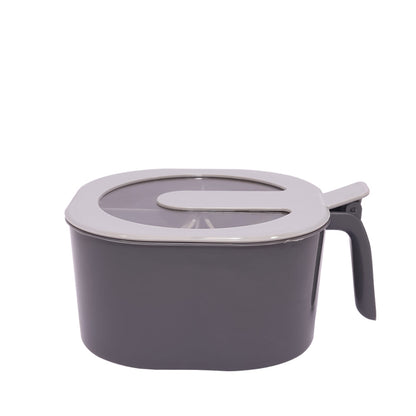 1pc Modern Spice Kit Small 1000ml – Plastic Kitchen Spice Container with Lid & Handle (Multi-Color Options)