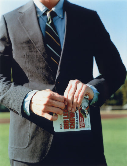 Navy Seersucker Suit