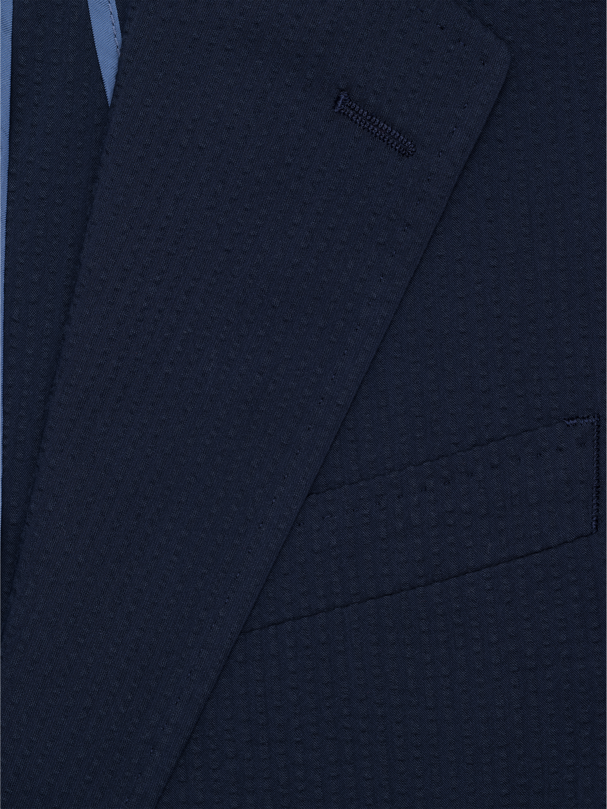 Navy Seersucker Suit