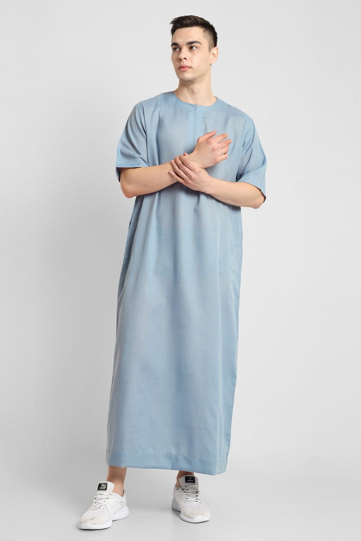 Noble Silhouette Mens Thobe Blue