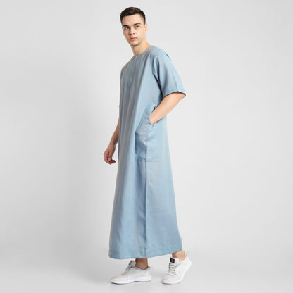 Noble Silhouette Mens Thobe Blue