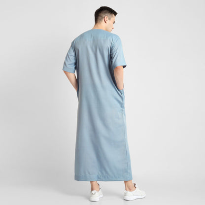 Noble Silhouette Mens Thobe Blue