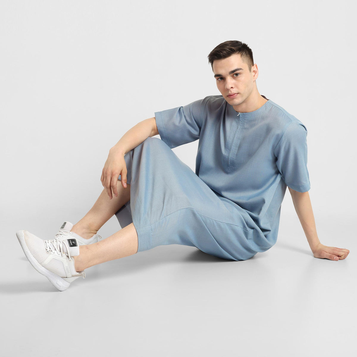 Noble Silhouette Mens Thobe Blue