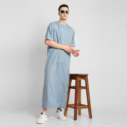 Noble Silhouette Mens Thobe Blue
