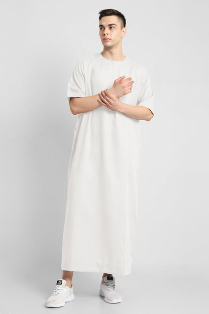 Noble Silhouette Mens Thobe White