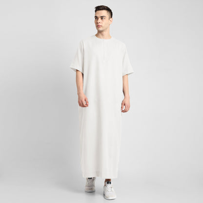 Noble Silhouette Mens Thobe White