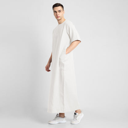 Noble Silhouette Mens Thobe White