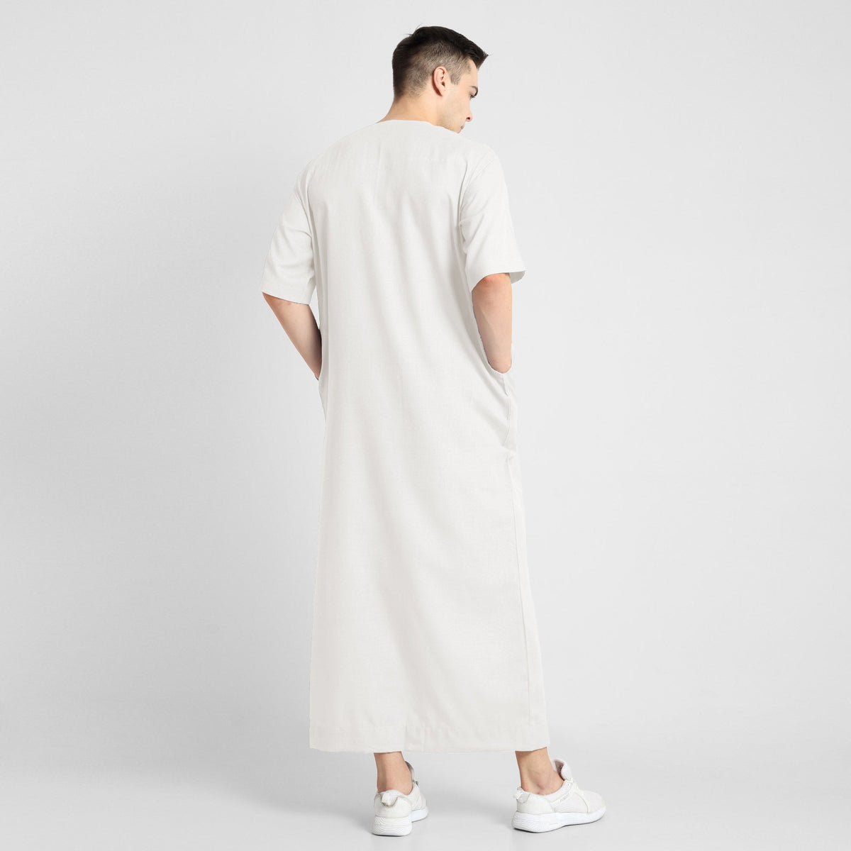 Noble Silhouette Mens Thobe White