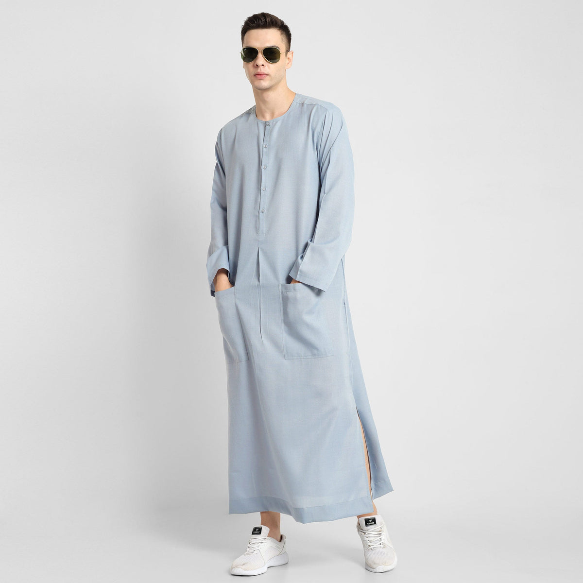 Oasis Breeze Blue Mens Thobe