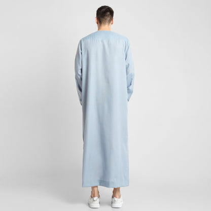 Oasis Breeze Blue Mens Thobe